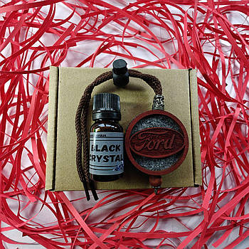 Підвіска ароматизатор Ford, АвтоПарфуми Форд на дзеркало, червоний