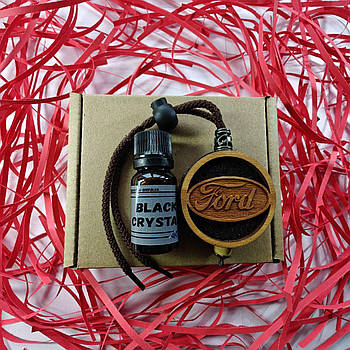 Підвіска ароматизатор Ford, АвтоПарфуми Форд на дзеркало, дуб