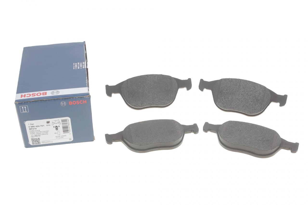 Колодки гальмівні передні Ford Connect 02-13 Ate  0 986 424 701