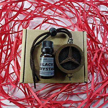 Підвіска ароматизатор Mercedes, АвтоПарфуми Мерседес на дзеркало, кедр