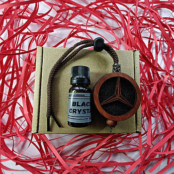 Підвіска ароматизатор Mercedes, АвтоПарфуми Мерседес на дзеркало, червоний