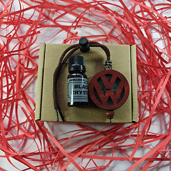 Підвіска ароматизатор Volkswagen, АвтоПарфуми Фольксваген на дзеркало, червоний