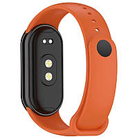 Ремінець для фітнес браслета Xiaomi Mi Band 8 і 9 помаранчевий, фото 6