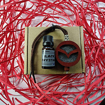 Підвіска ароматизатор Mazda, АвтоПарфуми Мазда на дзеркало, червоний