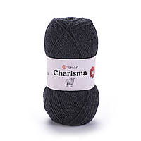 YarnArt CHARISMA (Харизма) № 359 темно-сірий (Напіввовняна пряжа, нитки для в'язання)