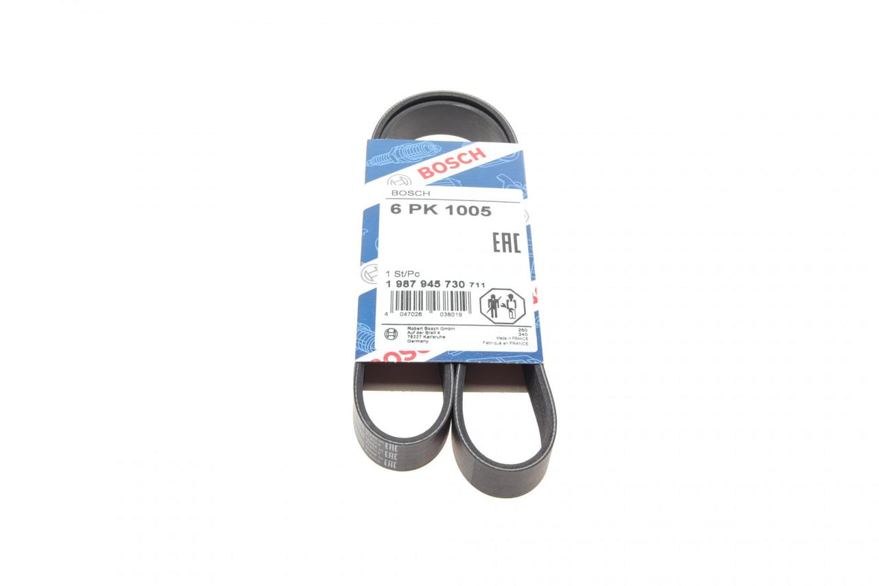 Ремінь генератора VW Caddy IV V 15- T7 2.0 TSi 21- 6PK1005  1 987 945 730