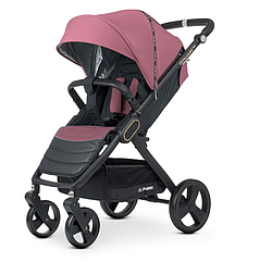 Дитяча коляска El Camino ME 1053-3 DYNAMIC PRO Dusty Rose NEW навантаження до 22кг Рожева