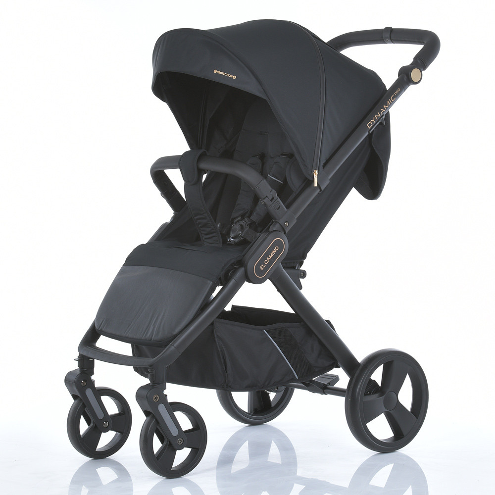 Дитяча коляска El Camino ME 1053-3 NEW DYNAMIC PRO Black до 22 кг
