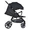 Дитяча прогулянкова АЛЮМІНІЄВА коляска VIVA Black з регульованою ручкою чорна, фото 8
