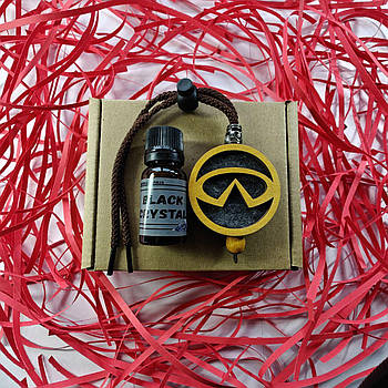 Підвіска ароматизатор Infiniti, АвтоПарфуми інфініті на дзеркало, дуб