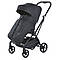 Прогулянкова коляска дитяча EL CAMINO ME 1138 SPIN 360 Black чорна, фото 2