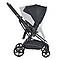 Прогулянкова коляска дитяча EL CAMINO ME 1138 SPIN 360 Black чорна, фото 4
