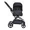 Прогулянкова коляска дитяча EL CAMINO ME 1138 SPIN 360 Black чорна, фото 8