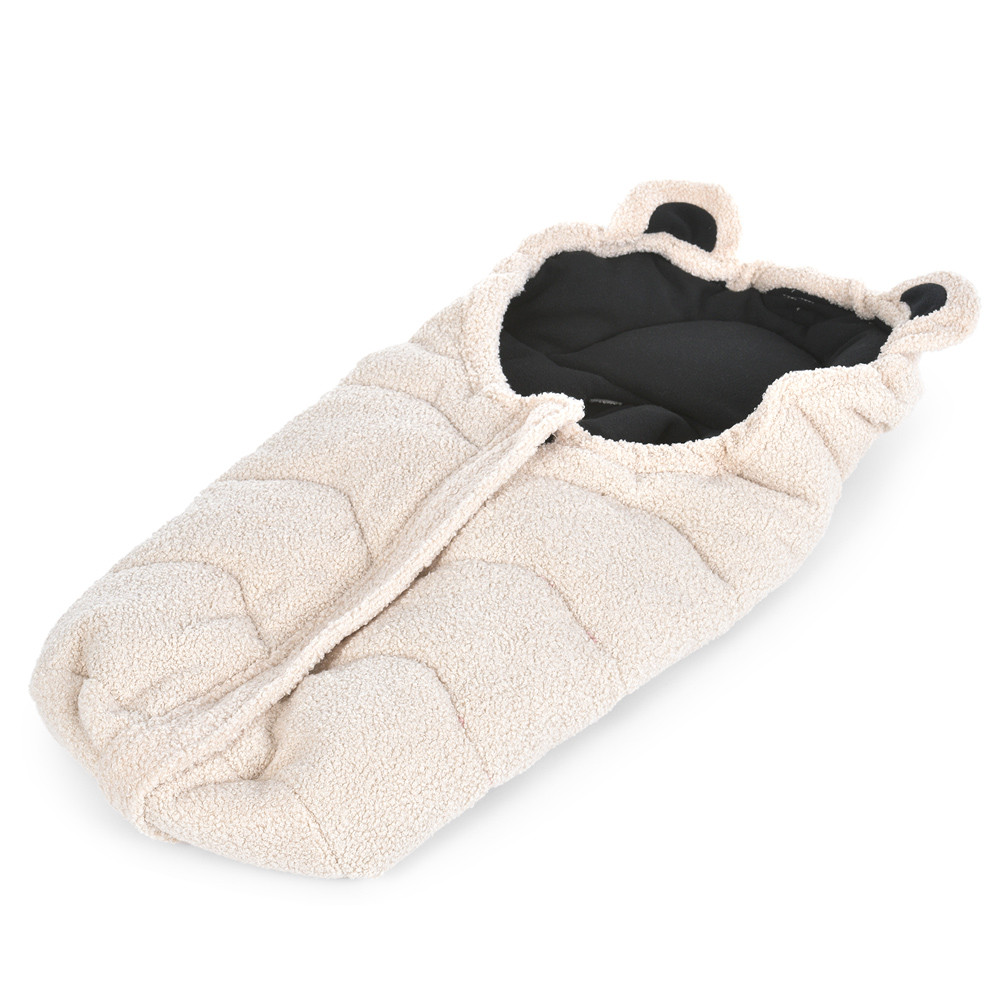 Конверт дитячий в коляску світловідбиваючий "Ведмедик" EL CAMINO Footmuff ME 1132 Teddy Bear бежевий
