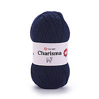 YarnArt CHARISMA (Харизма) № 583 темно-синій (Напіввовняна пряжа, нитки для в'язання)