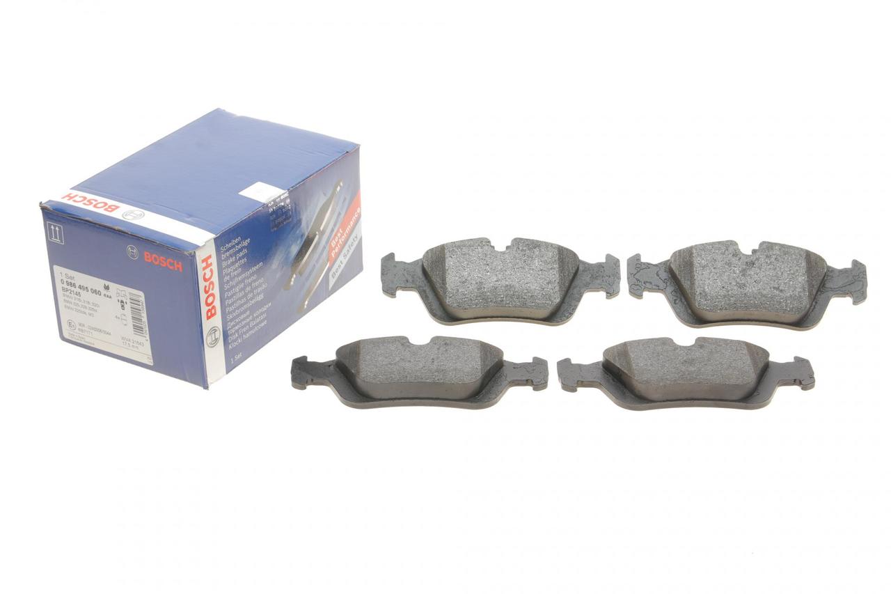 Колодки гальмівні передні BMW 3 E36 90-00 Z3 E36 95-00 0 986 495 060