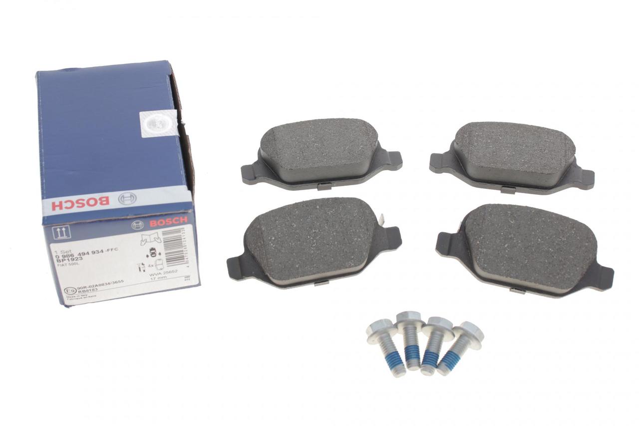 Колодки гальмівні задні Fiat 500L 12- 0 986 494 934