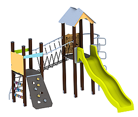 Ігровий комплекс (виготовлений з HDPE пластику) SiverSport VP-1408.1