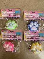 Іграшка-антистрес Таба Лапка, сквіш лапа котика