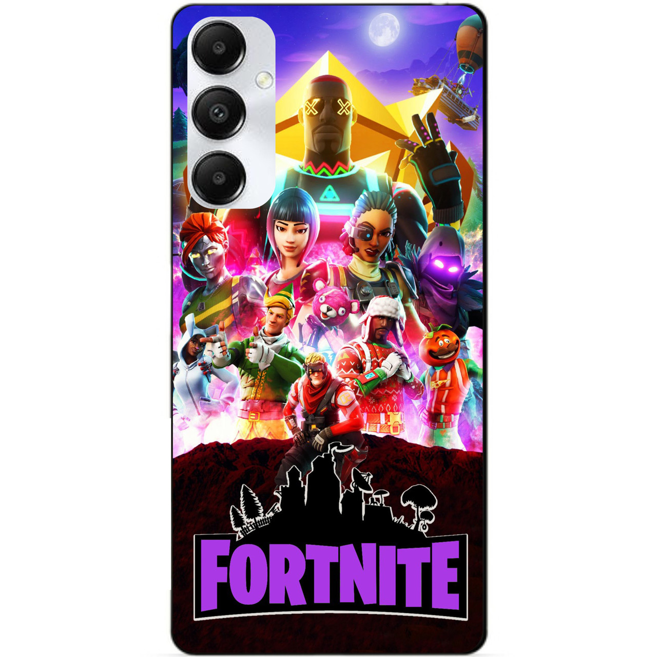 Силіконовий чохол бампер для Samsung A16 5G з малюнком Fortnite Фортнайт