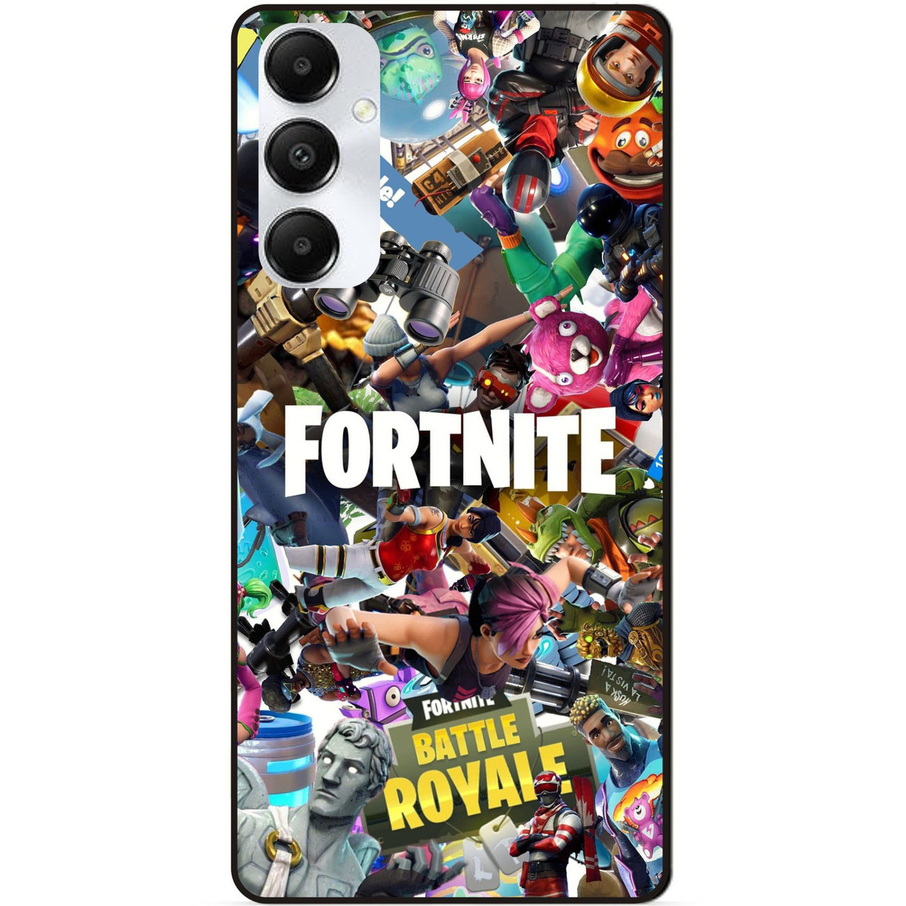 Силіконовий чохол бампер для Samsung A16 5G з картинкою Fortnite Фортнайт
