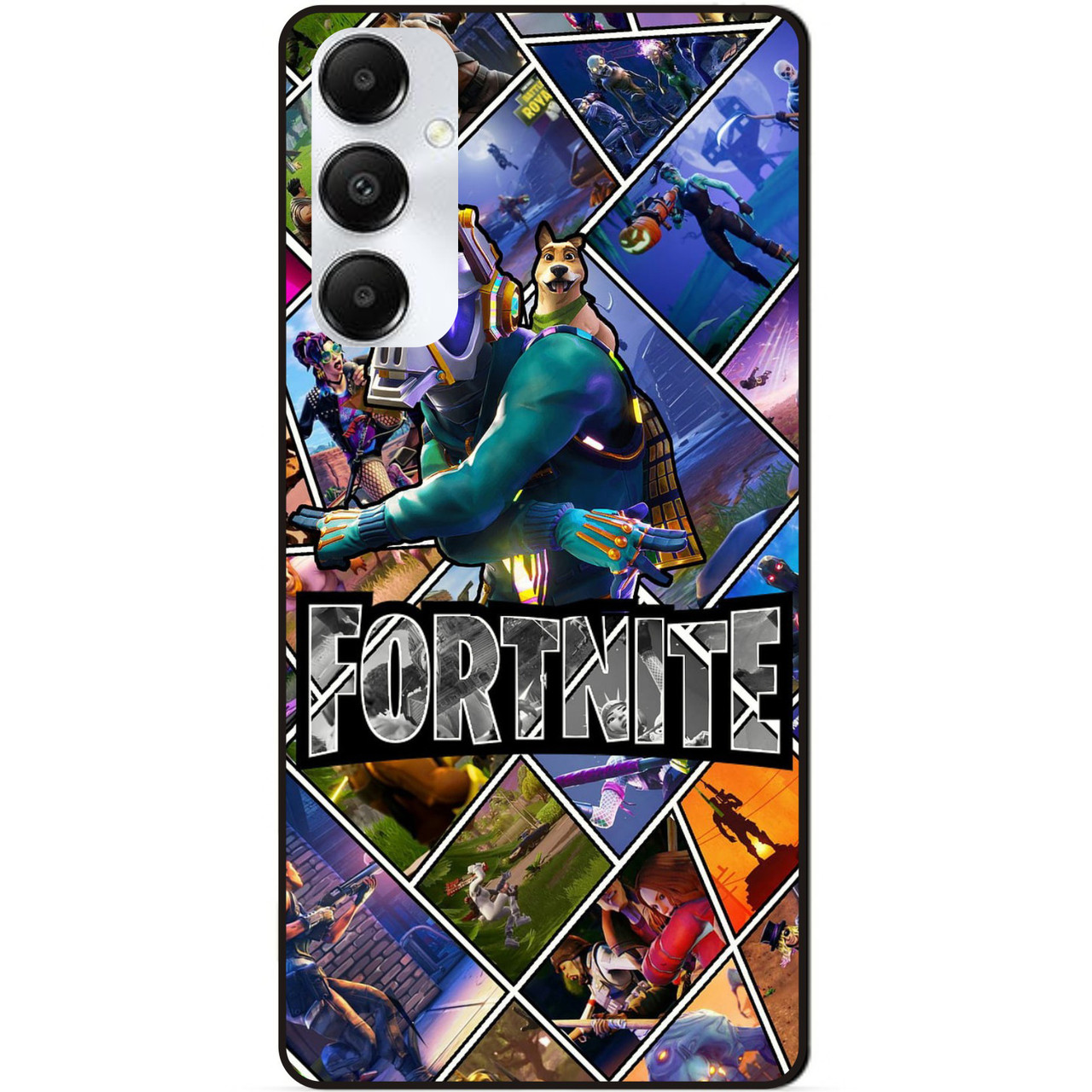 Силіконовий чохол бампер для Samsung A16 5G з картинкою Фортнайт Fortnite