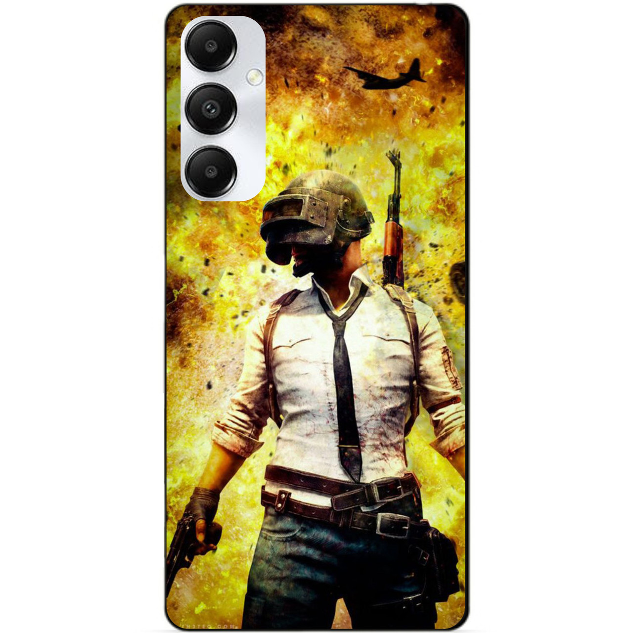 Силіконовий чохол бампер для Samsung A16 5G з малюнком ПАБГ PUBG