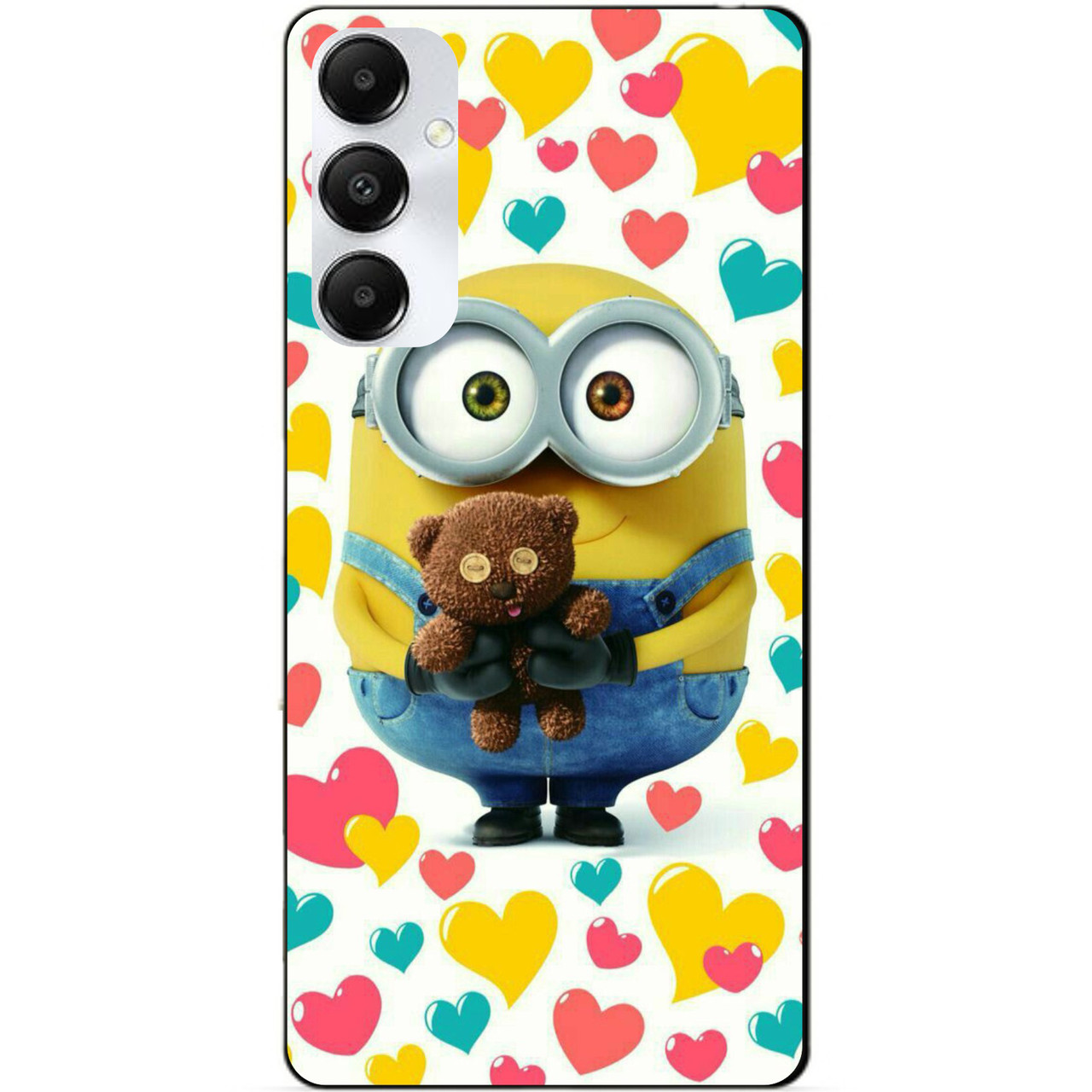 Силіконовий чохол бампер для Samsung A16 5G з малюнком Міньйон Боб Minion