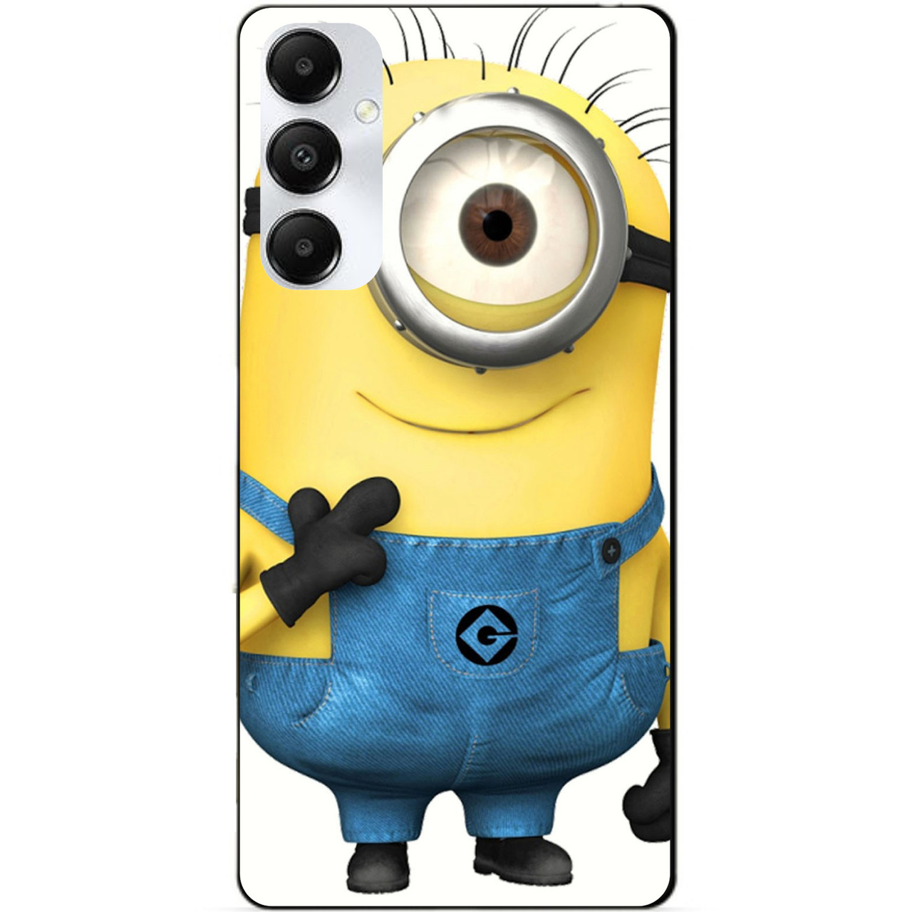 Силіконовий чохол бампер для Samsung A16 5G з малюнком Міньйон Кевін Minion