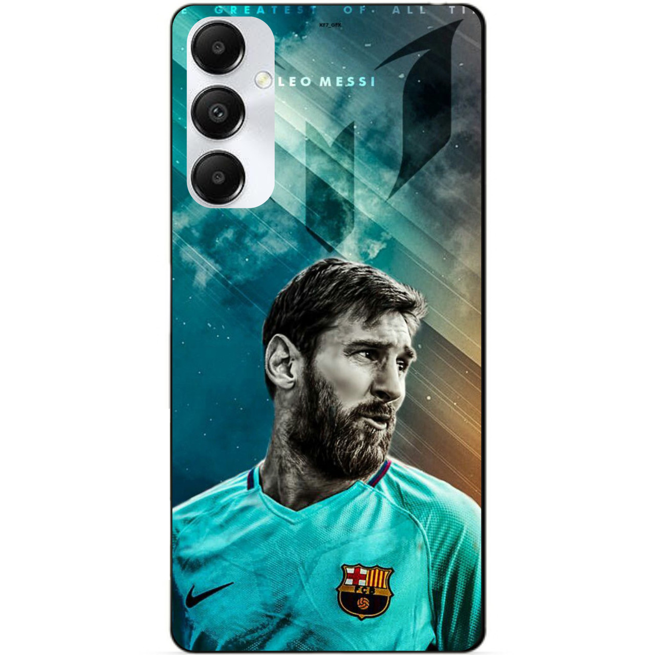 Силіконовий чохол бампер для Samsung A16 5G з малюнком Leo Messi Мессі