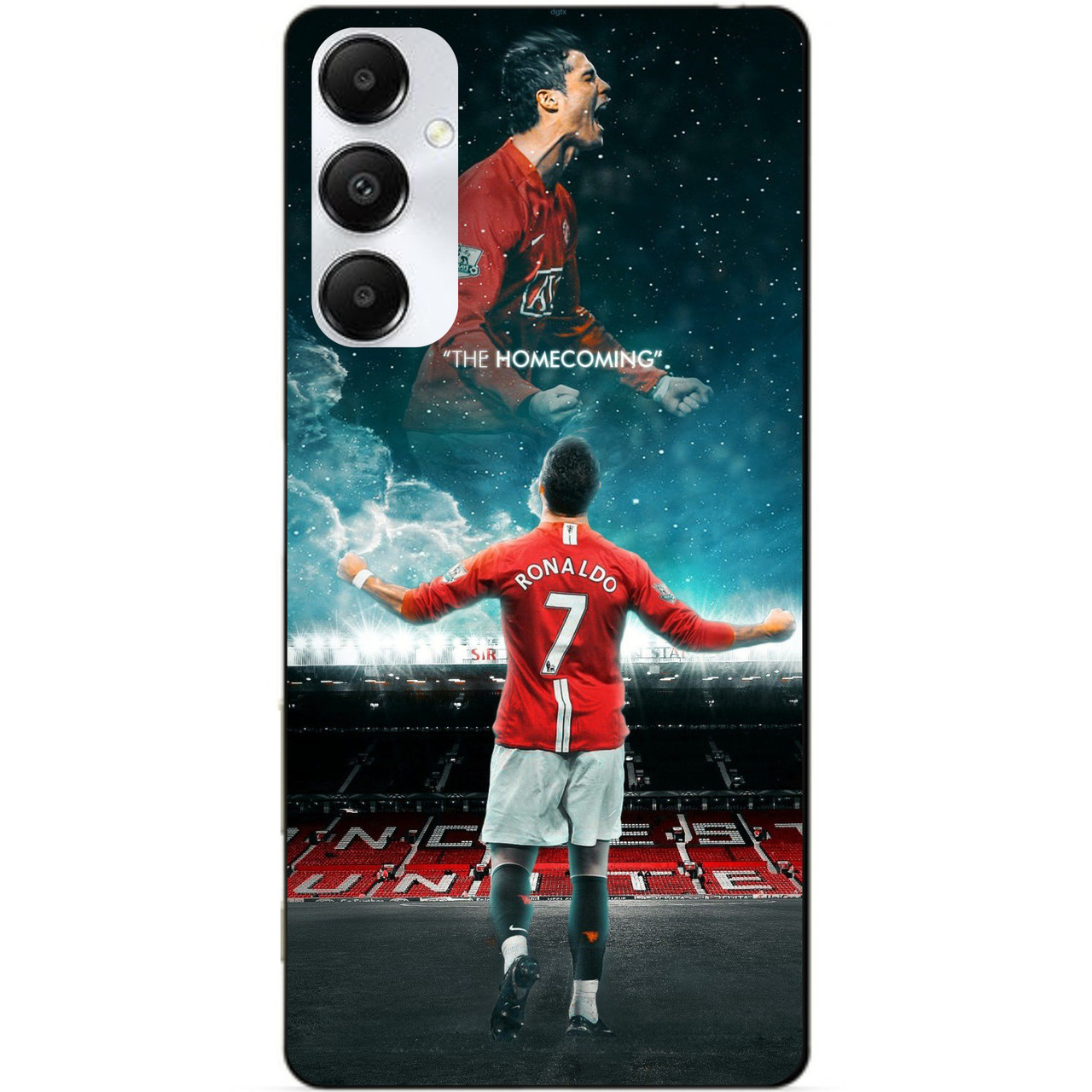 Силіконовий чохол бампер для Samsung A16 5G з малюнком Роналдо МЮ Ronaldo