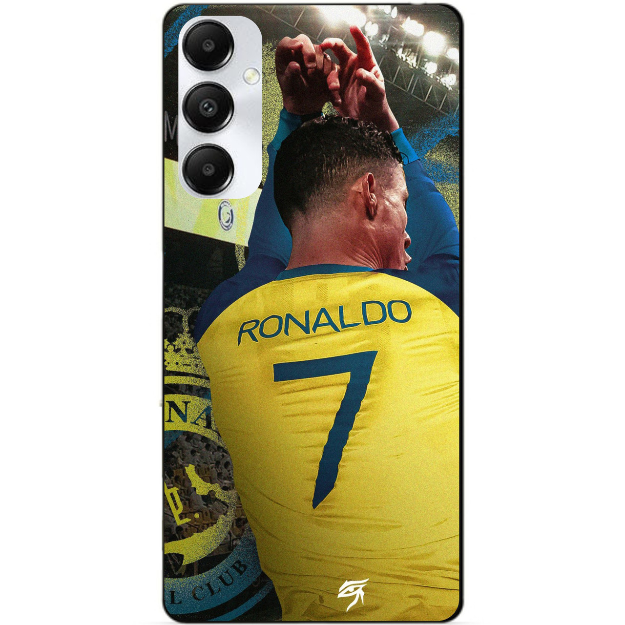 Силіконовий чохол бампер для Samsung A16 5G з малюнком Ronaldo Аль Наср Роналдо