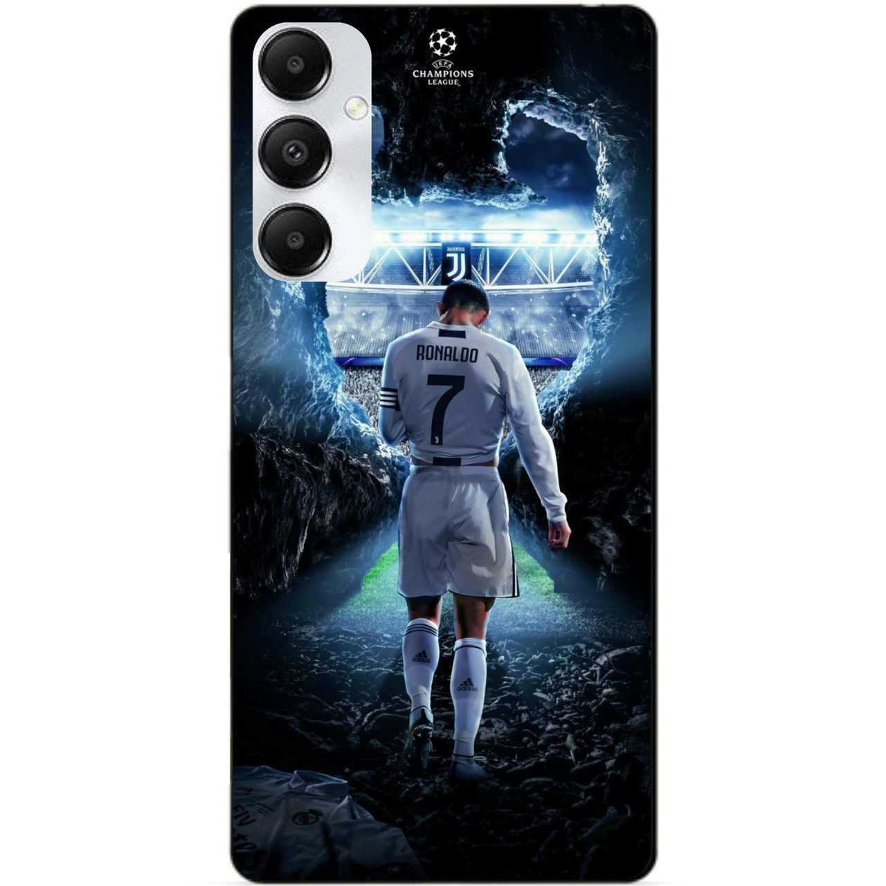 Силіконовий чохол бампер для Samsung A16 5G з малюнком Ronaldo Роналдо