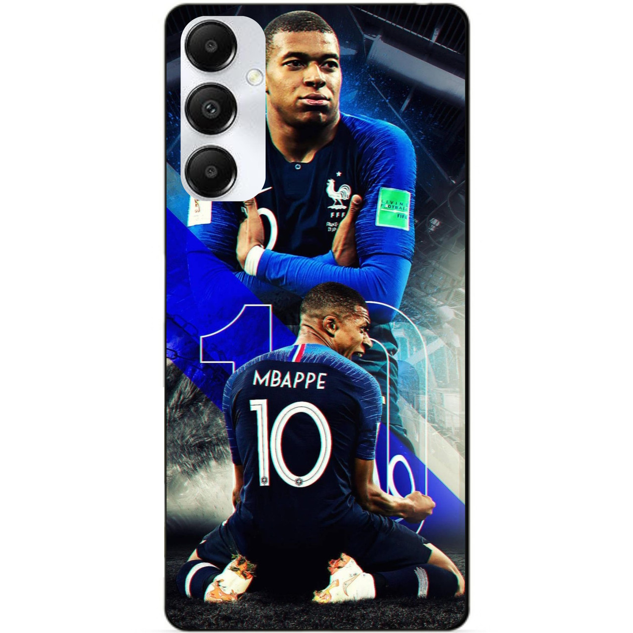 Силіконовий бампер чохол для Samsung A16 5G з малюнком Mbappe Франція Мбаппе