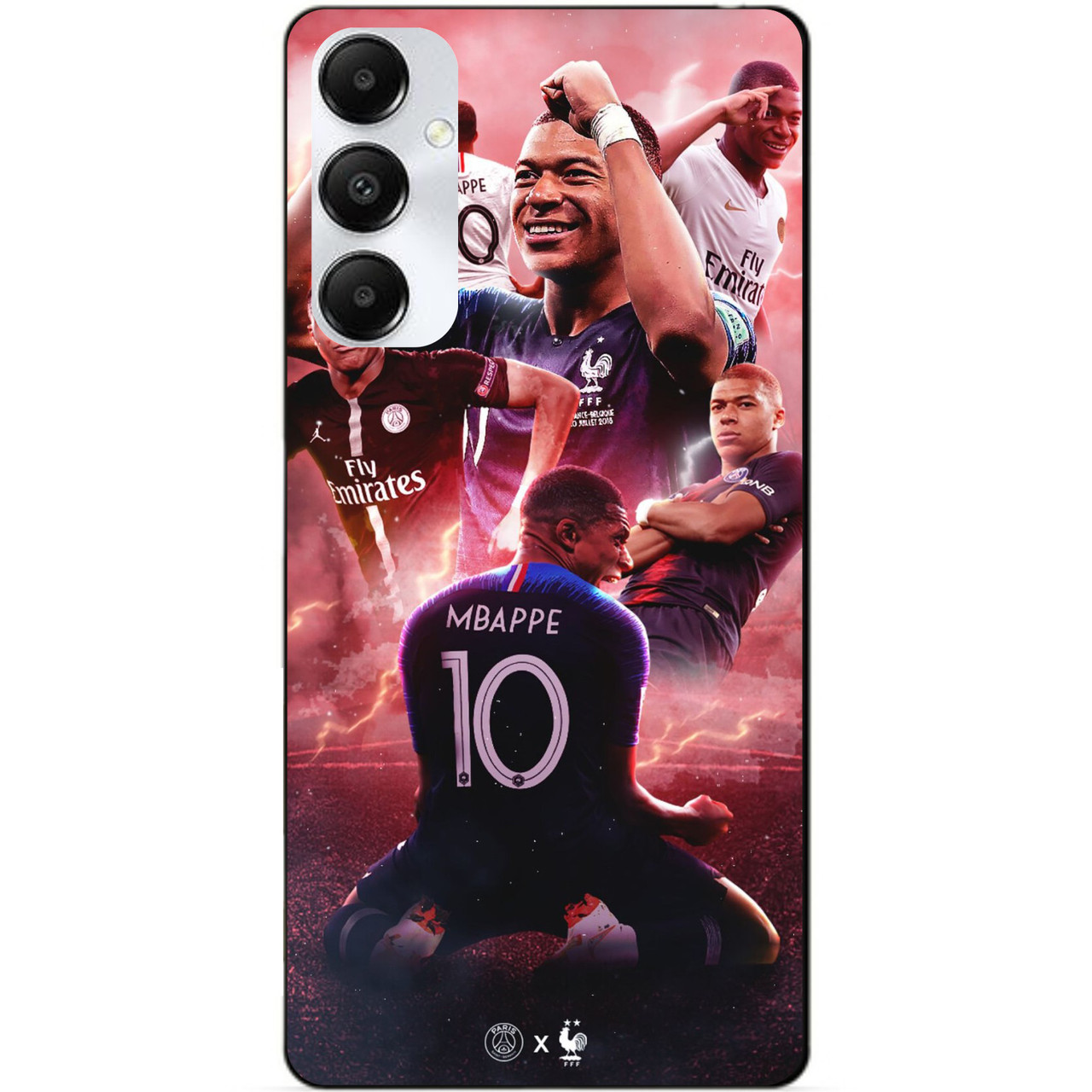 Силіконовий бампер чохол для Samsung A16 5G з малюнком Кіліан Мбаппе Mbappe