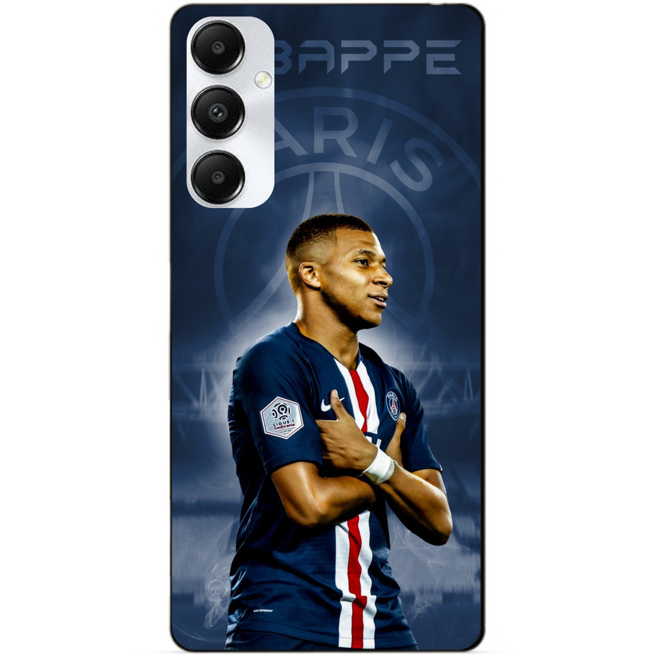Силіконовий бампер чохол для Samsung A16 5G з малюнком Мбаппе ПСЖ Mbappe
