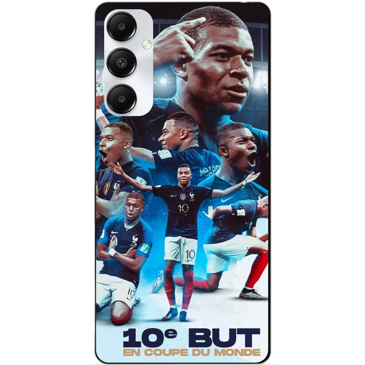 Силіконовий бампер чохол для Samsung A16 5G з малюнком Мбаппе Франція Mbappe