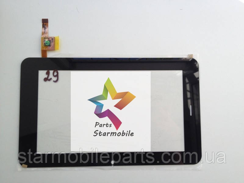 Сенсорний екран для планшета PRESTIGIO PMP7150 3G (190*113), чорний (p/n:EST-04-0700-0314 V2 ), фото 1