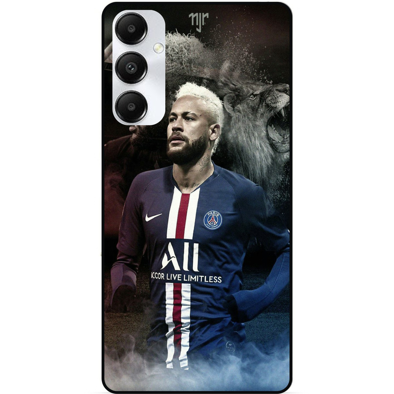 Силіконовий бампер чохол для Samsung A16 5G з малюнком Неймар Neymar