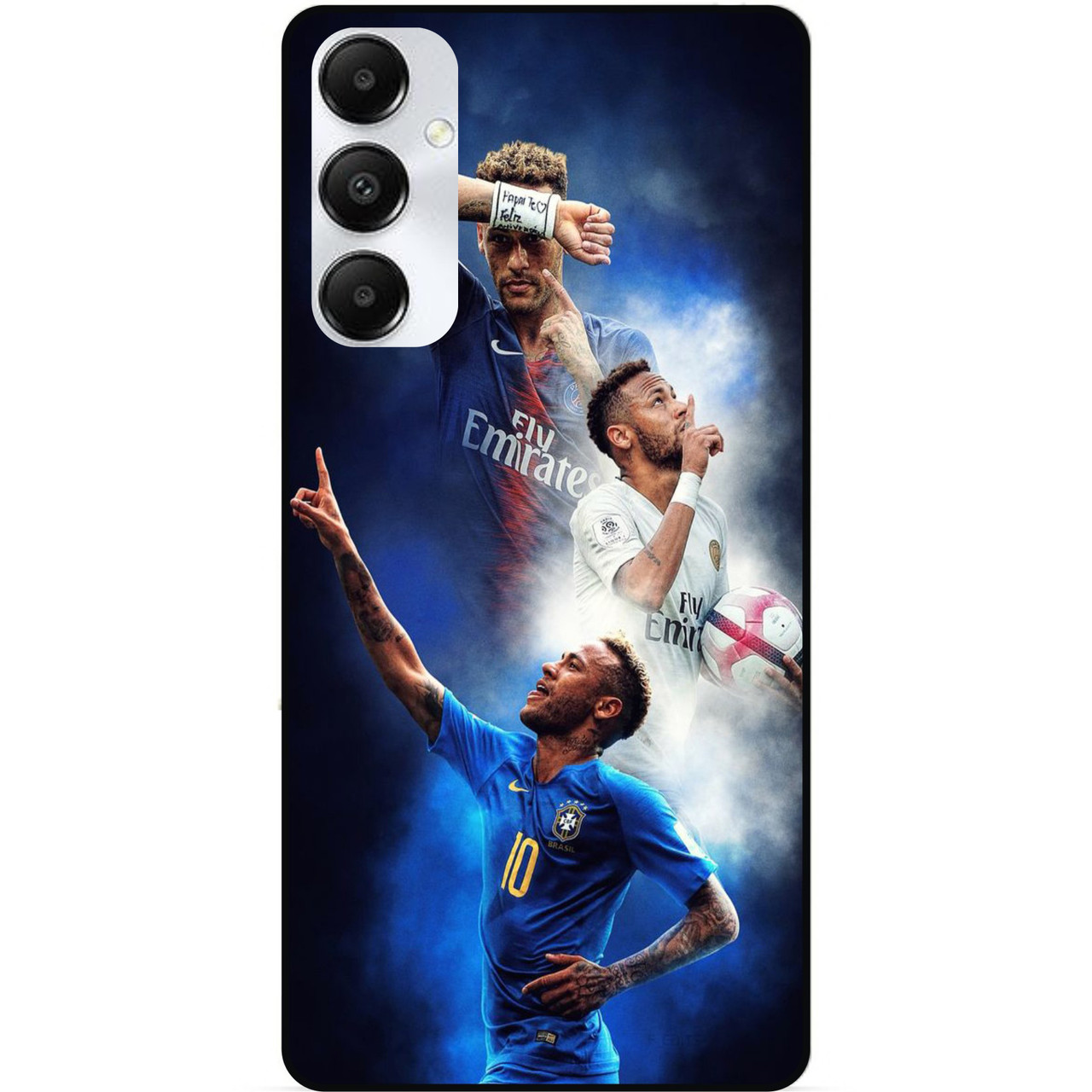 Силіконовий бампер чохол для Samsung A16 5G з малюнком Neymar Неймар