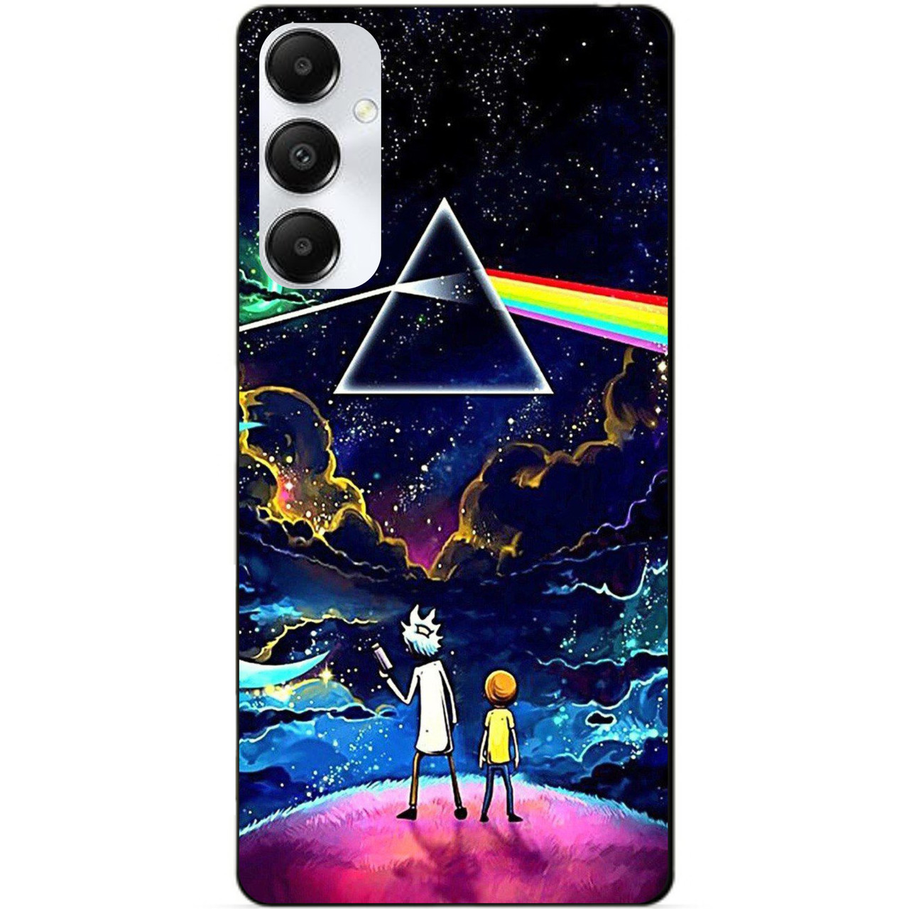 Силіконовий чохол бампер для Samsung A16 5G з малюнком Рік і Морті Rick and Morty
