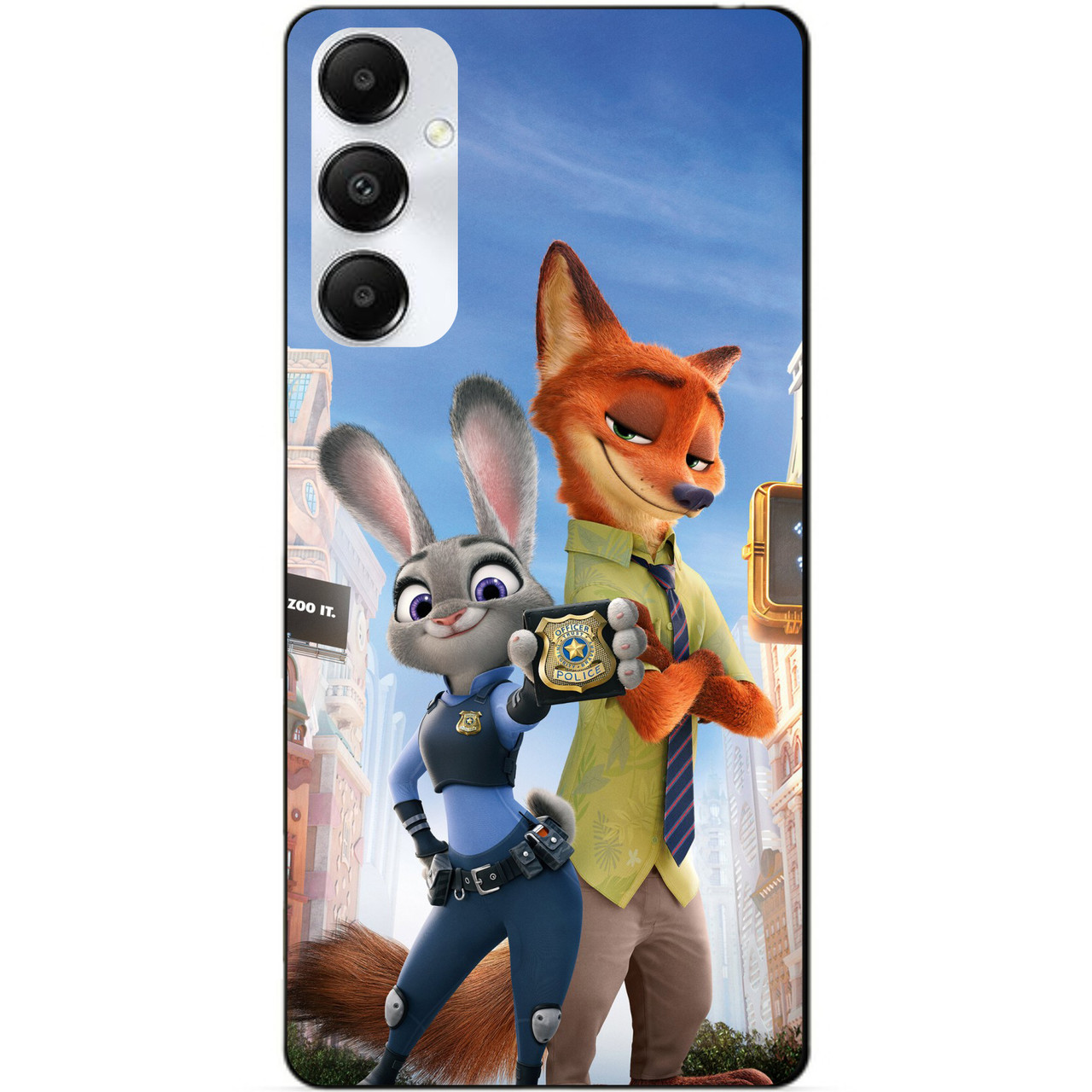 Силіконовий чохол бампер для Samsung A16 5G з малюнком Джуді Зверополіс Zootopia