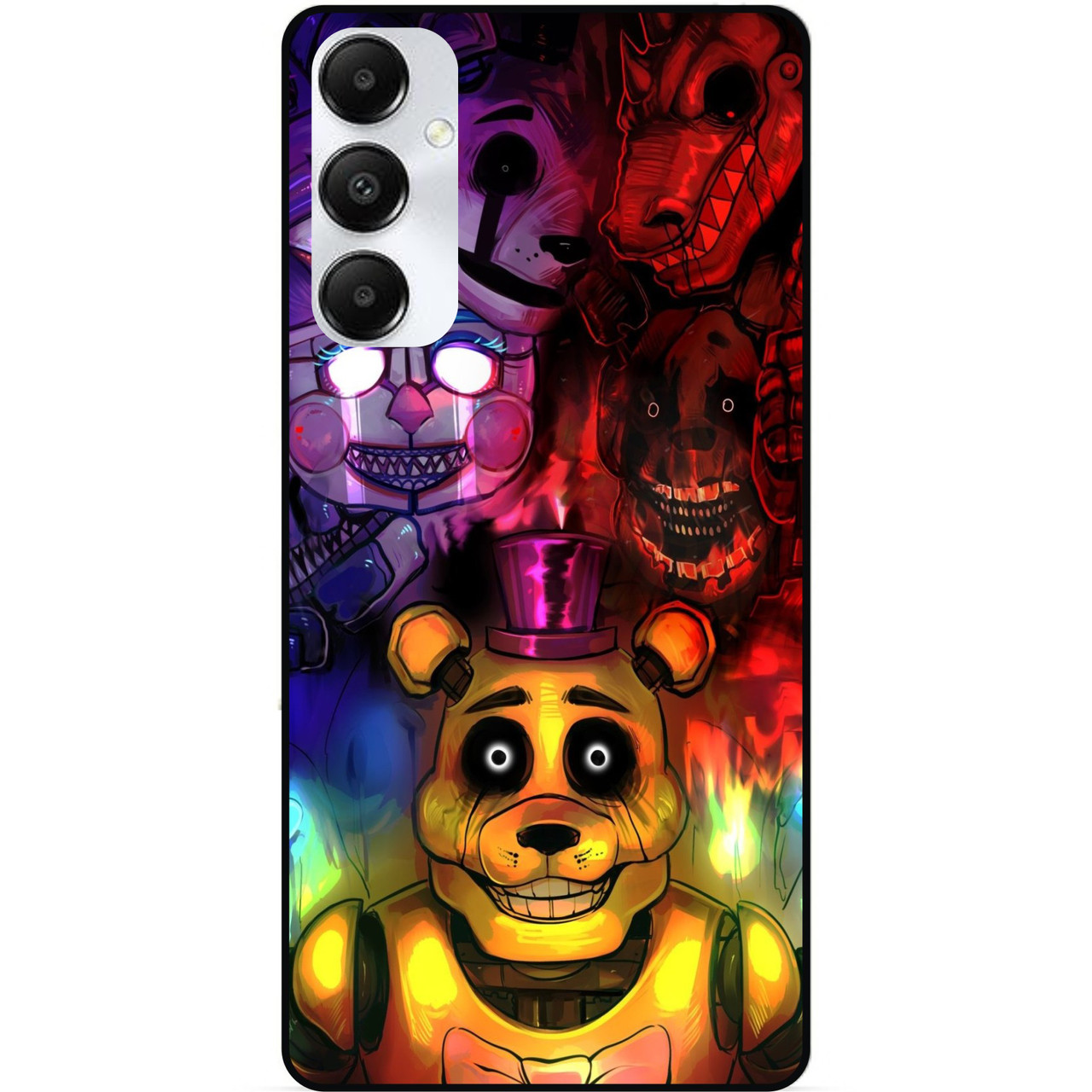 Силіконовий бампер чохол для Samsung A16 5G з малюнком Freddy Фредді Аніматроніки