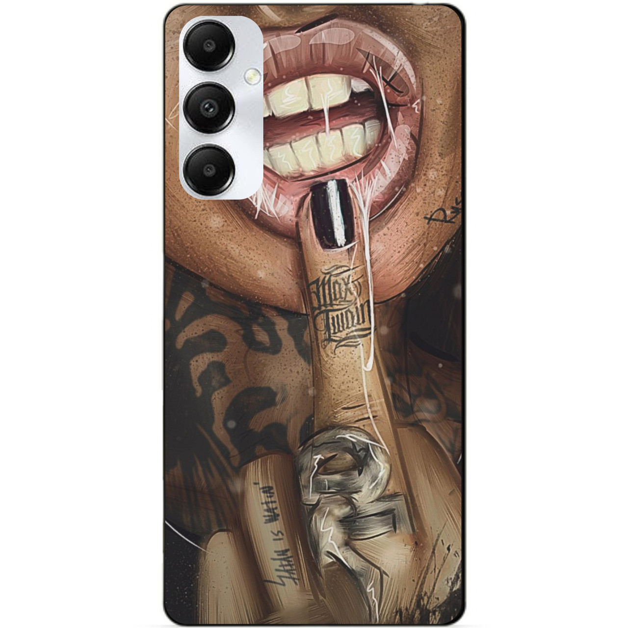 Силіконовий чохол бампер для Samsung A16 5G з малюнком Swag
