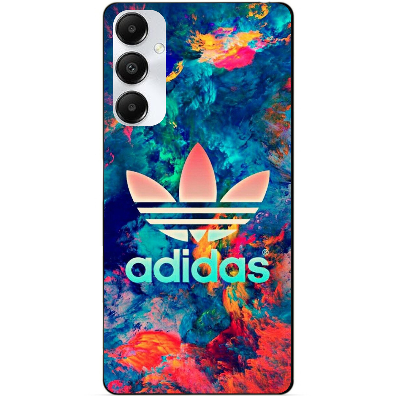 Силіконовий чохол бампер для Samsung A16 5G з малюнком Адідас