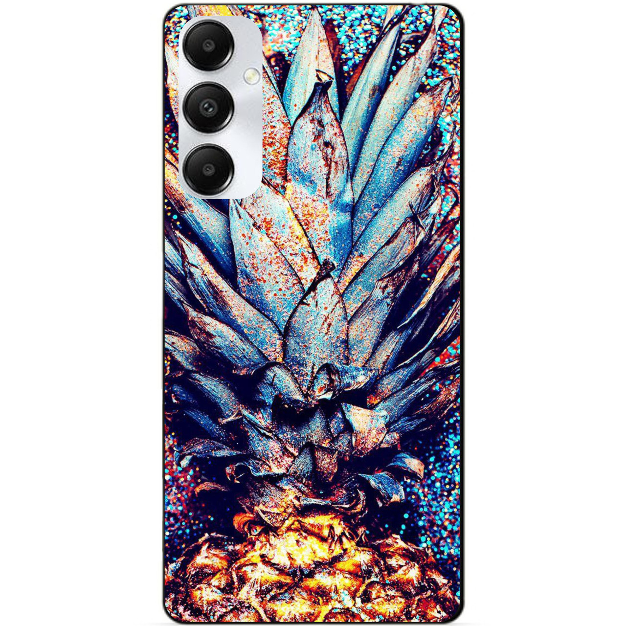 Силіконовий чохол бампер для Samsung A16 5G з малюнком Ананас