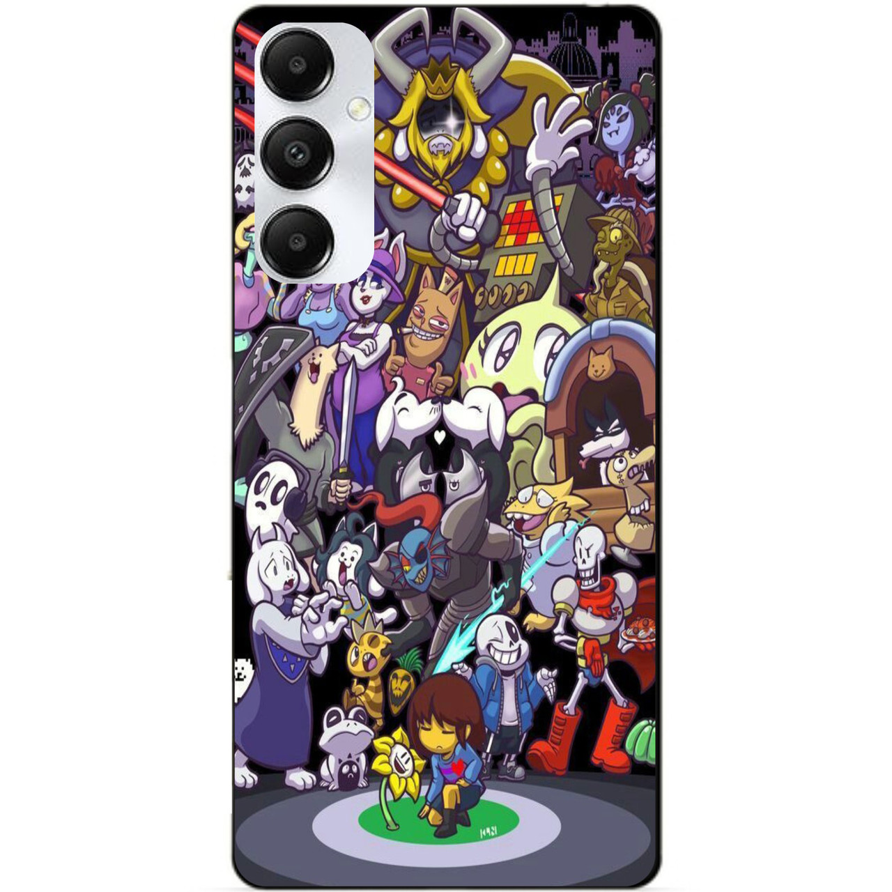 Силіконовий чохол бампер для Samsung A16 5G з малюнком Undertale Андертейл