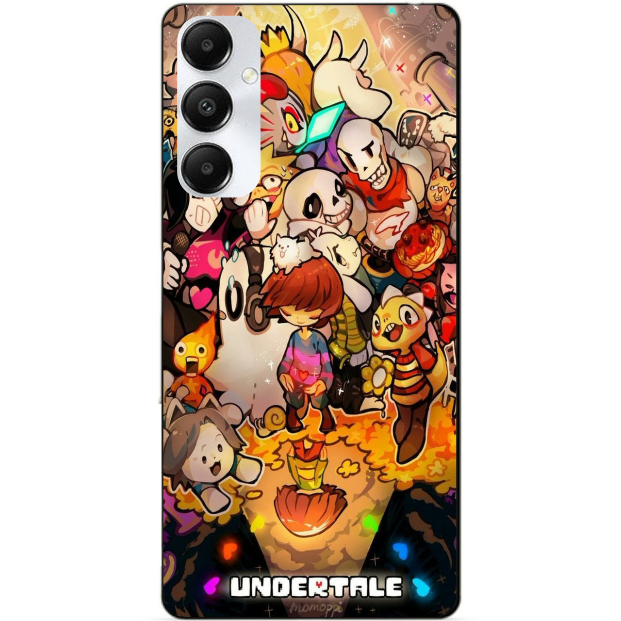 Силіконовий чохол бампер для Samsung A16 5G з малюнком Андертейл Undertale
