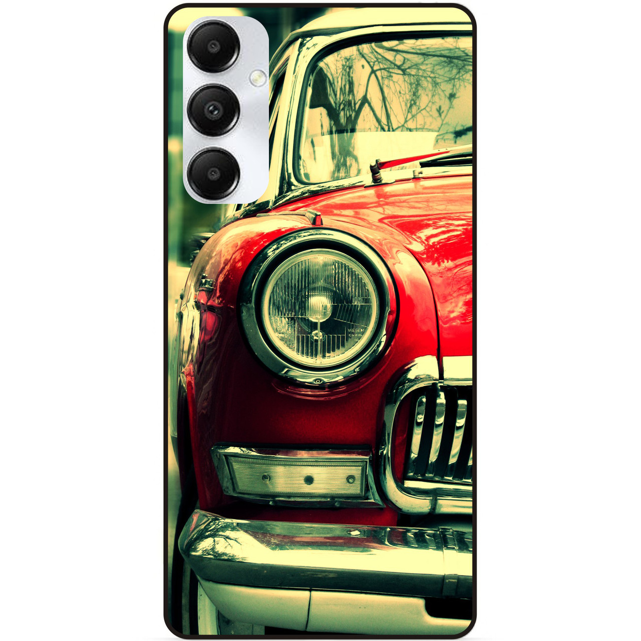 Силіконовий чохол бампер для Samsung A16 5G з малюнком Ретро-авто Chevrolet машина