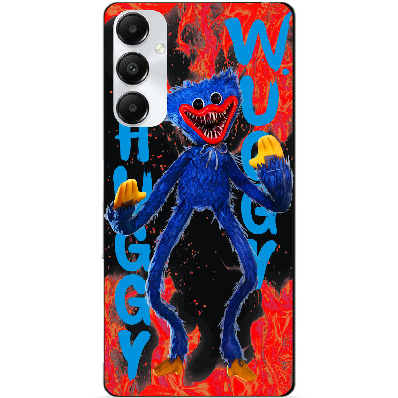 Силіконовий чохол бампер для Samsung A16 5G з малюнком Huggy Wuggy Хаггі Вагі